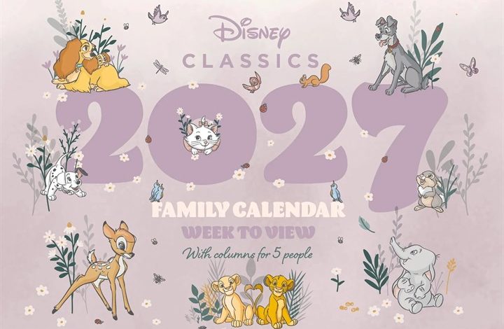 Disney Classics A4 Family Planner 2027