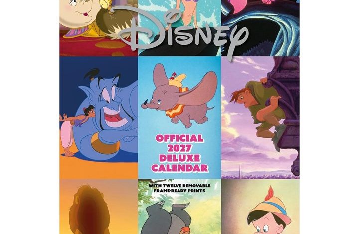 Disney Classics Collector's Edition A3 Calendar 2027