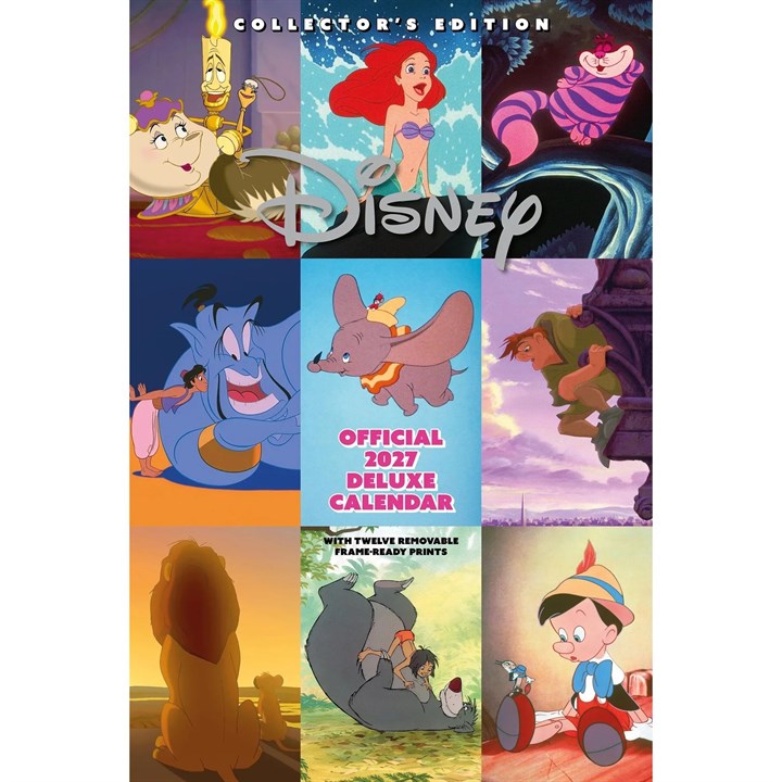 Disney Classics Collector’s Edition A3 Calendar 2027
