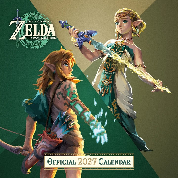 Nintendo, The Legend Of Zelda Calendar 2027