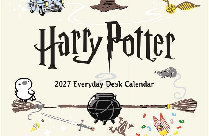 Harry Potter Desk Calendar 2027