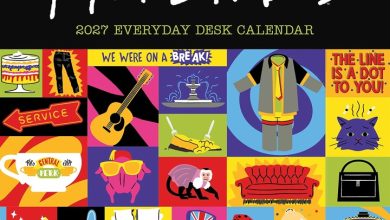 Friends Desk Calendar 2027