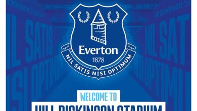 Everton FC Easel Desk Calendar 2027