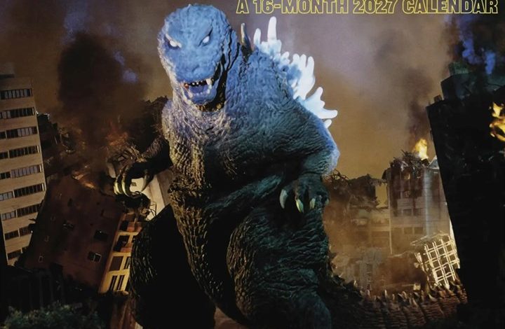 Godzilla Calendar 2027