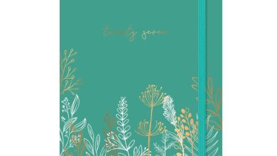Floral Minimal Day To View A5 Diary 2027