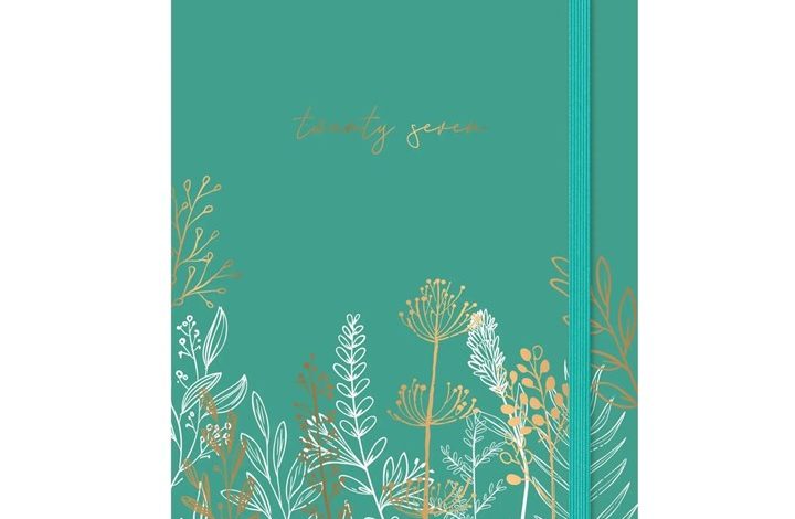 Floral Minimal Day To View A5 Diary 2027