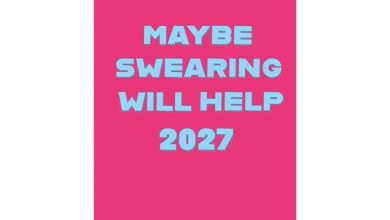 Maybe Swearing Will Help Slim Diary 2027