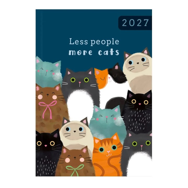 Less People, More Cats A7 Diary 2027