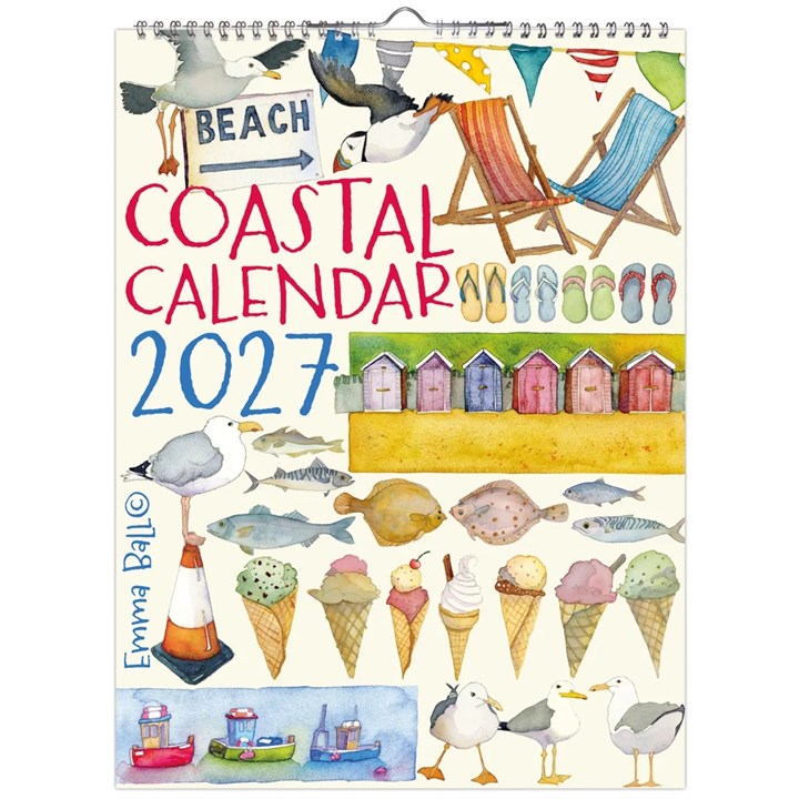 Emma Ball, Coastal A3 Calendar 2027