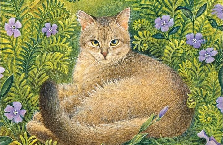 Ivory Cats Mini Calendar 2027