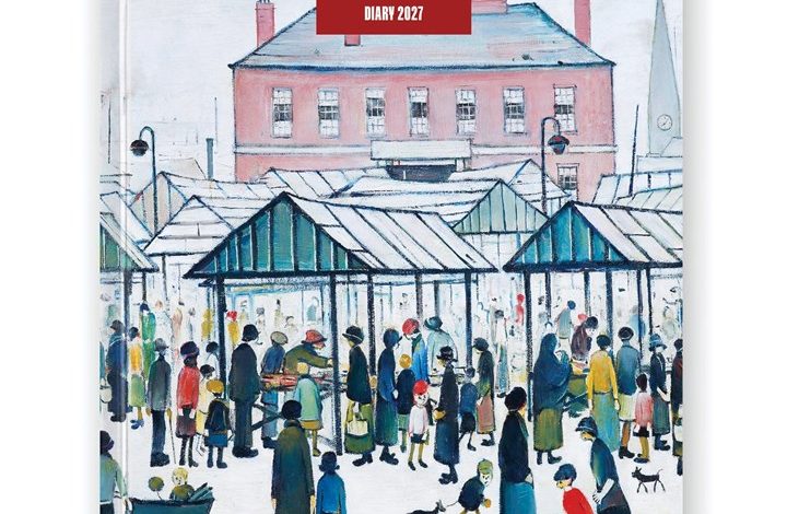 L S Lowry A5 Deluxe Diary 2027
