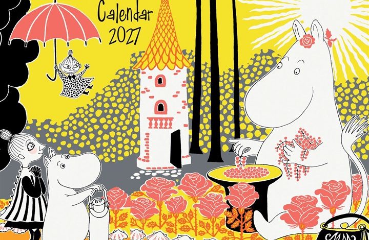 Moomin Calendar 2027