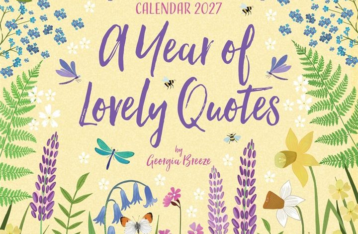 A Year Of Lovely Quotes Calendar 2027