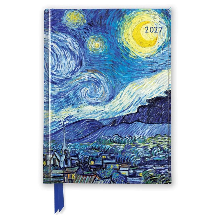 Van Gogh, Starry Night A6 Diary 2027
