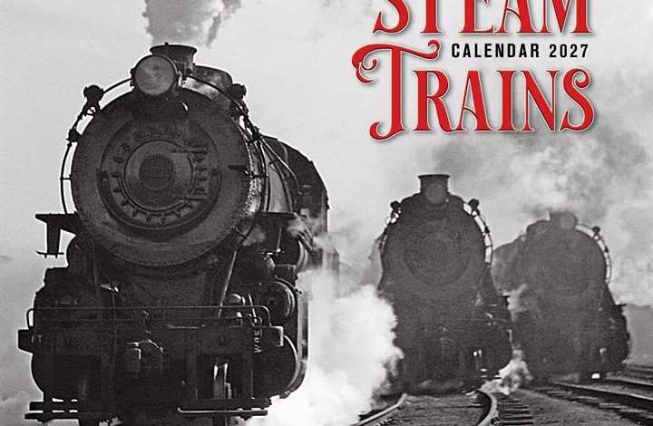In Celebration of Steam Trains Calendar 2027