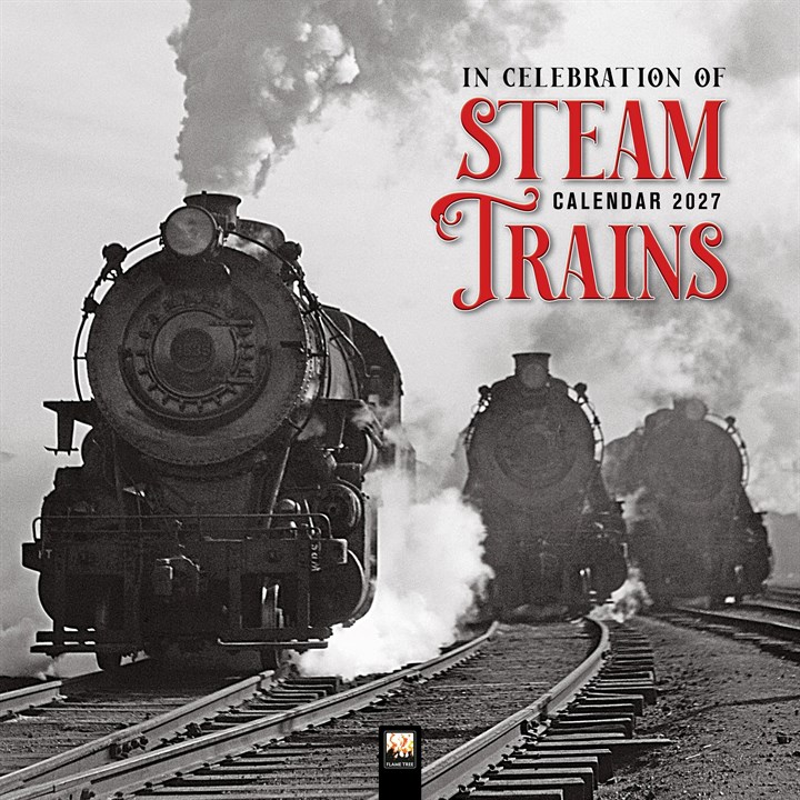 In Celebration of Steam Trains Calendar 2027