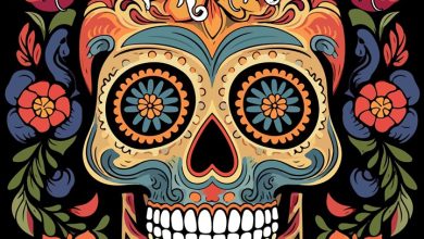 Sugar Skulls Calendar 2027