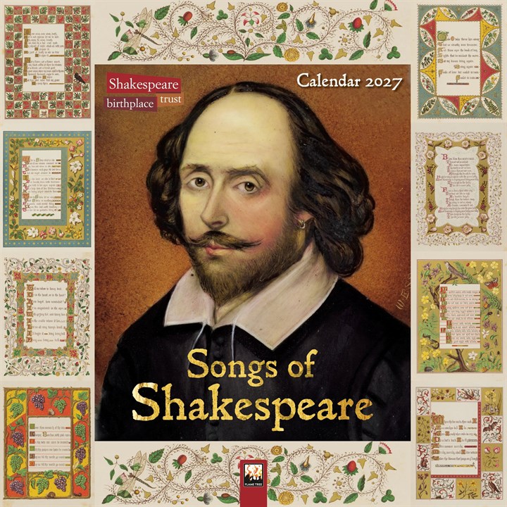 Songs of Shakespeare Calendar 2027