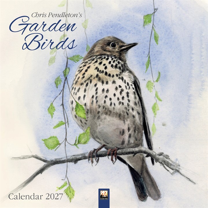 Chris Pendleton’s Garden Birds Calendar 2027