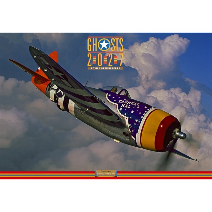 Ghosts, World War Two Time Remembered Deluxe Calendar 2027