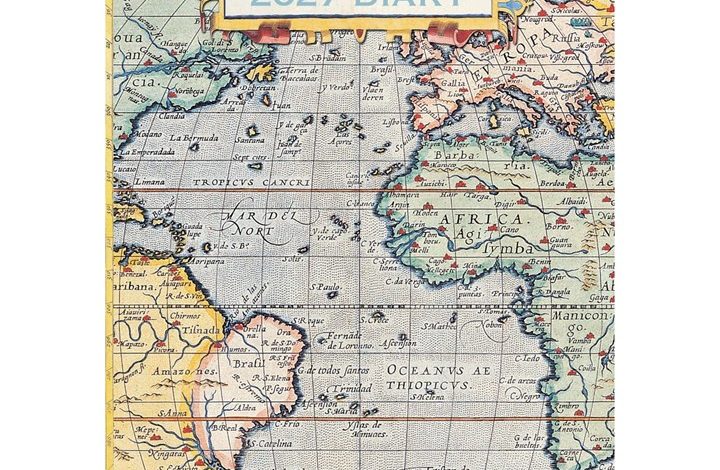 Antique Maps A5 Diary 2027