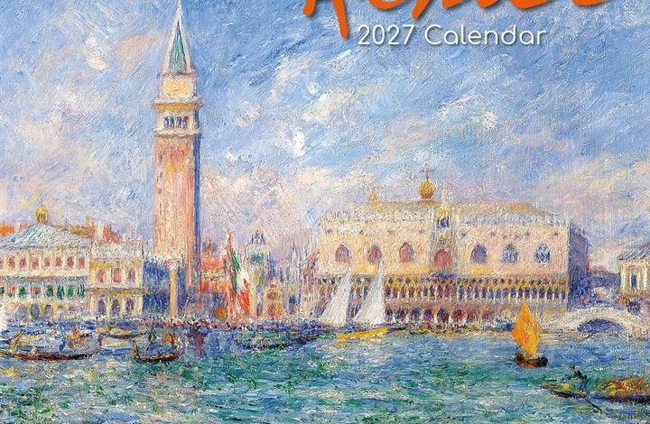 Renoir Calendar 2027