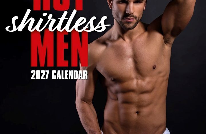 Hot Shirtless Men Calendar 2027