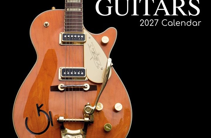 Iconic Guitars Calendar 2027