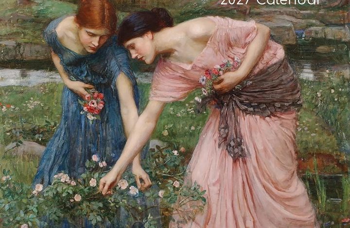 Pre-Raphaelites Calendar 2027
