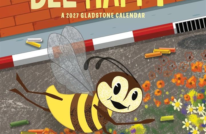 Bee Happy Mini Calendar 2027
