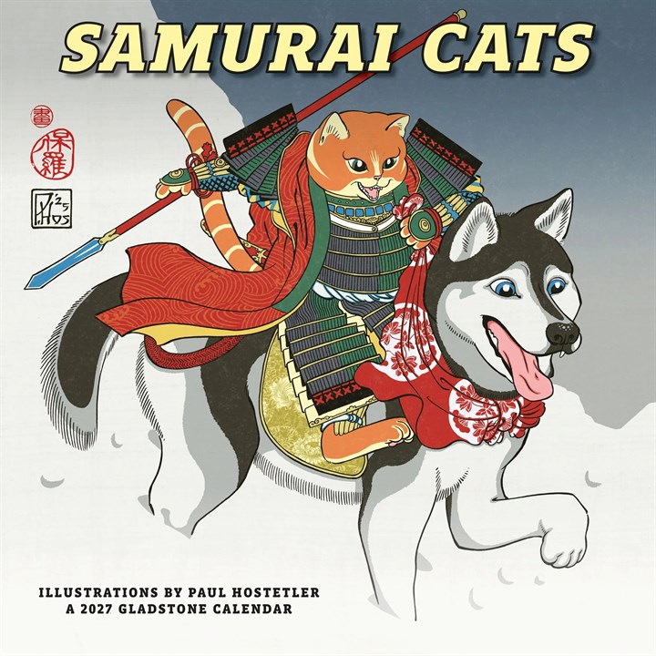 Samurai Cats Calendar 2027