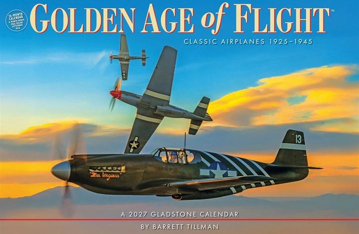 Golden Age of Flight Deluxe Calendar 2027