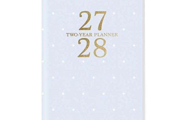 Classic Charm Slim Diary 2027 - 2028