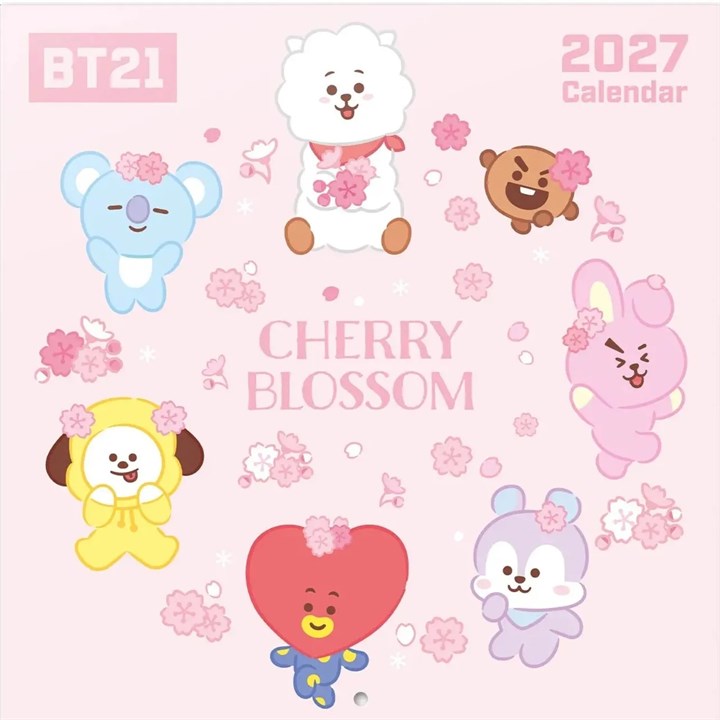 BT21, BTS x Line Friends Calendar 2027
