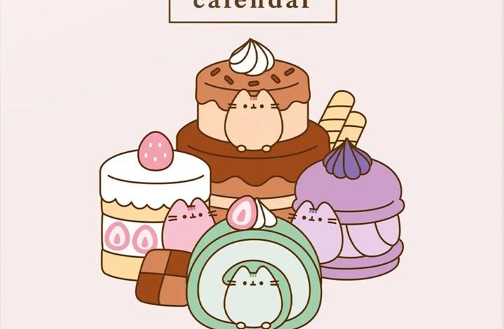 Pusheen Calendar 2027