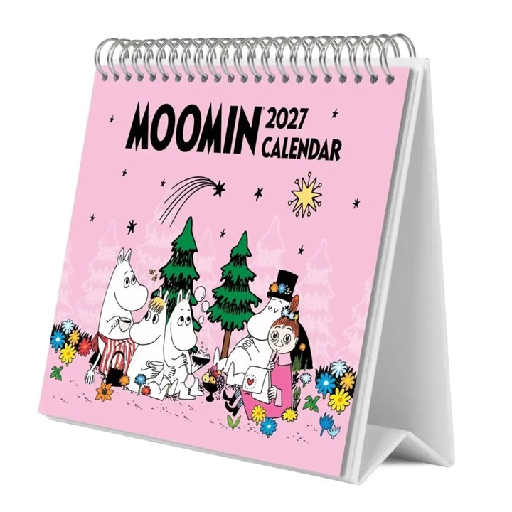 Moomin Easel Desk Calendar 2027
