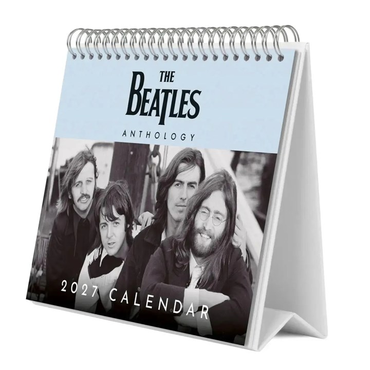 The Beatles, Anthology Easel Desk Calendar 2027