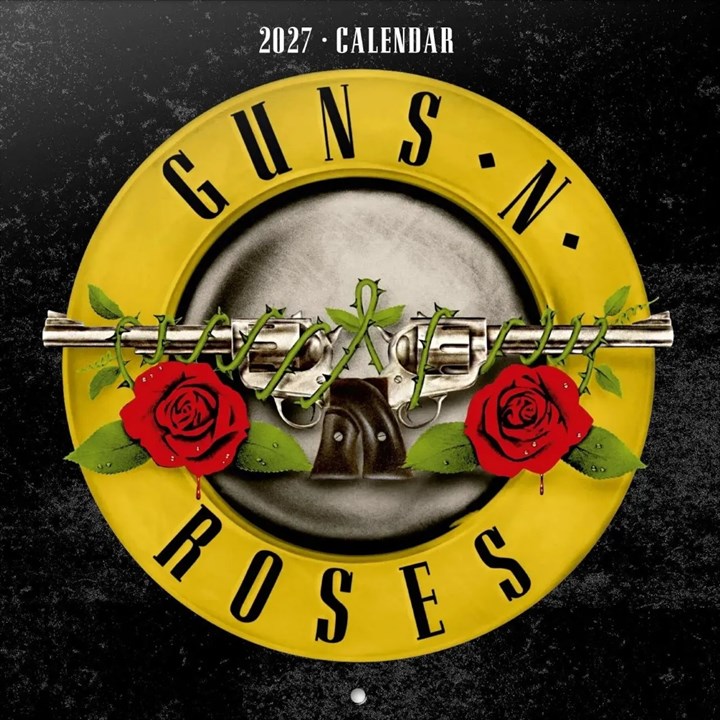 Guns N Roses Calendar 2027
