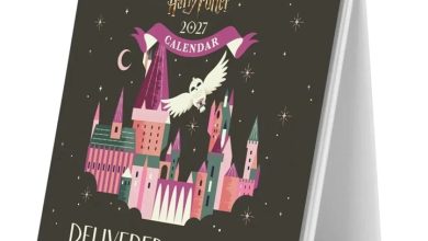 Harry Potter Easel Desk Calendar 2027