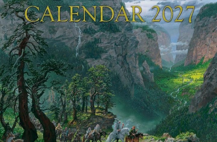 Tolkien Calendar 2027
