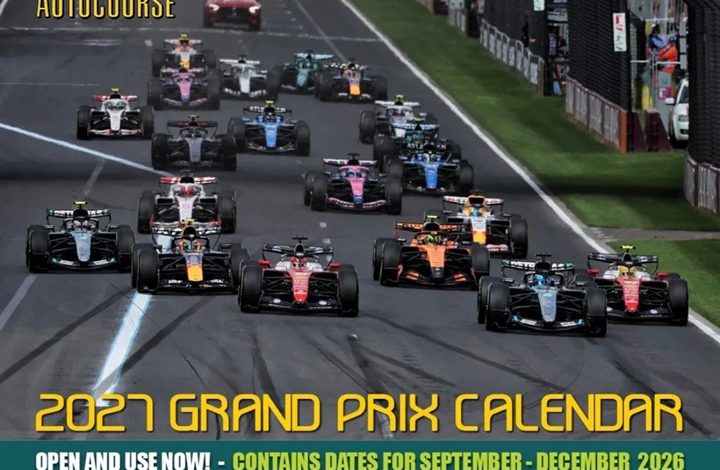 Autocourse Grand Prix A3 Calendar 2027