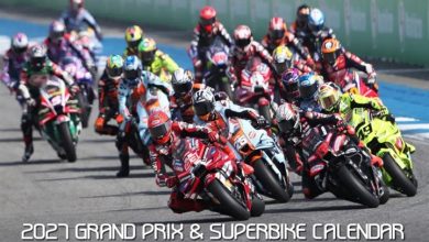 Motocourse A3 Calendar 2027