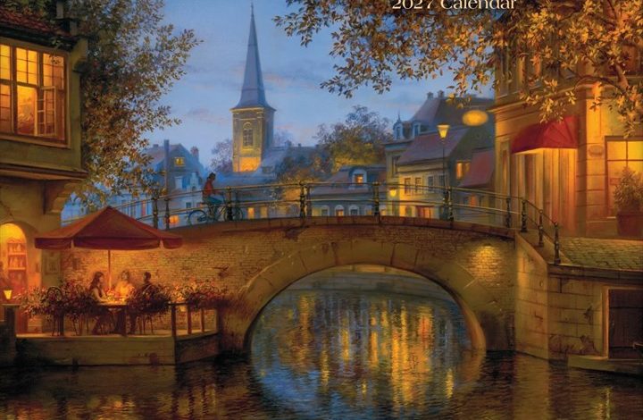 Around The World Deluxe Calendar 2027