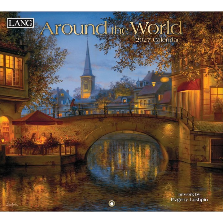 Around The World Deluxe Calendar 2027