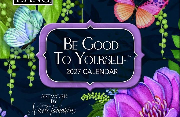 Be Good To Yourself Mini Desk Calendar 2027