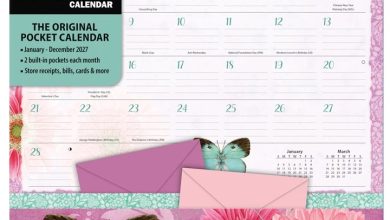Butterflies Note Nook Calendar 2027