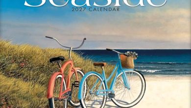 Seaside Deluxe Calendar 2027