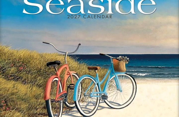Seaside Deluxe Calendar 2027