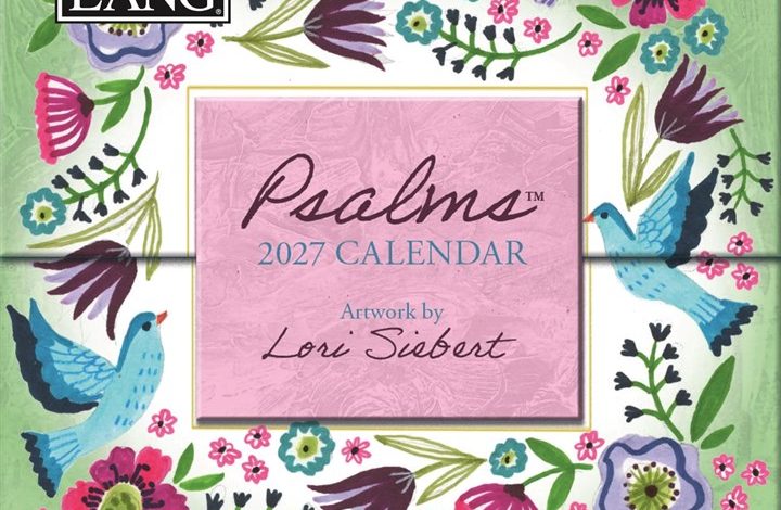 Psalms Mini Desk Calendar 2027