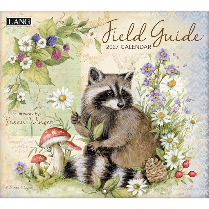 Susan Winget, Field Guide Deluxe Calendar 2027
